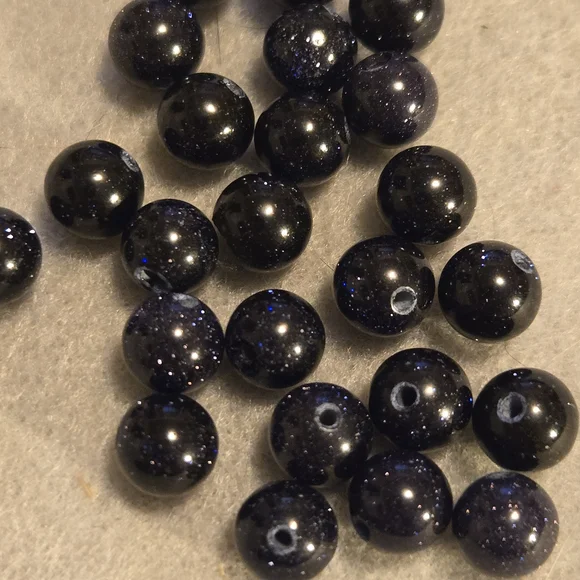 Galaxy Blue Sandstone Natural Gemstones - Picture 1 of 4